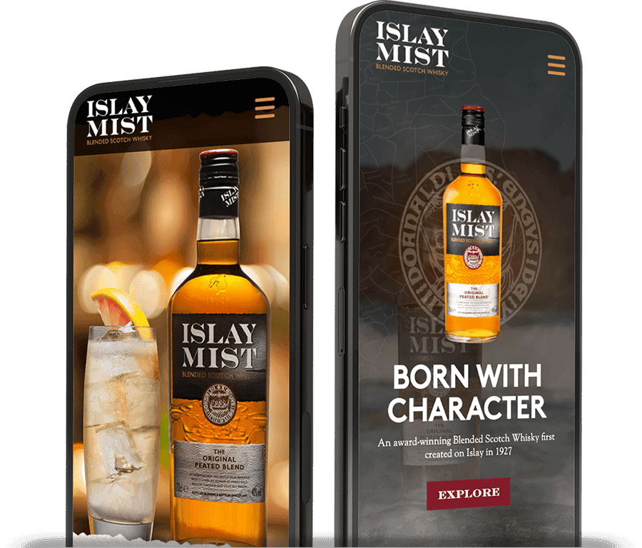 Website Design Glasgow - Islay Mist